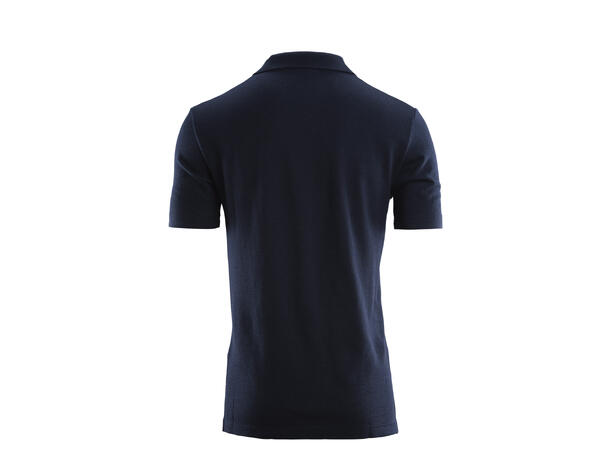 LeisureWool pique shirt M's Navy Blazer XL