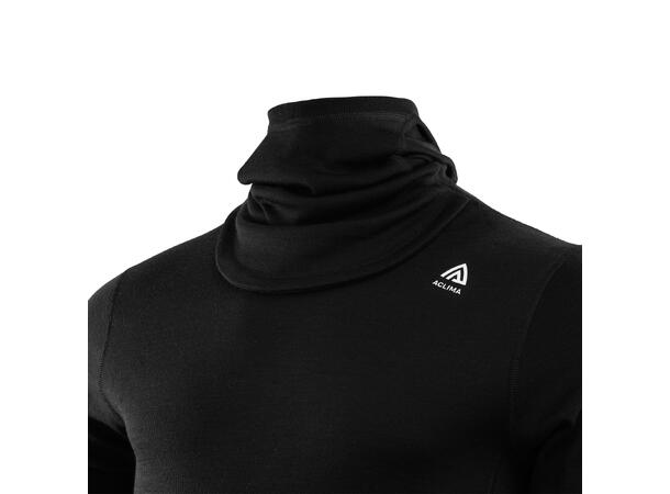 WarmWool hoodsweater M's Jet Black XS