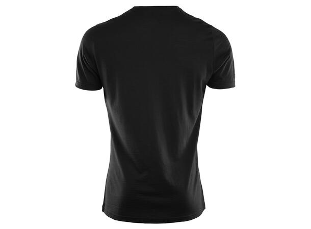 LightWool 140 t-shirt v-neck M's Jet Black L