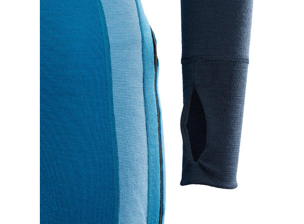 WarmWool overall 3/4 W's Blue Sapphire/Navy Blazer/Azure Blue M