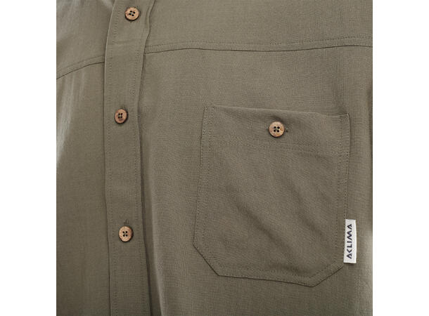 LeisureWool short sleeve shirt M's Ranger Green XL