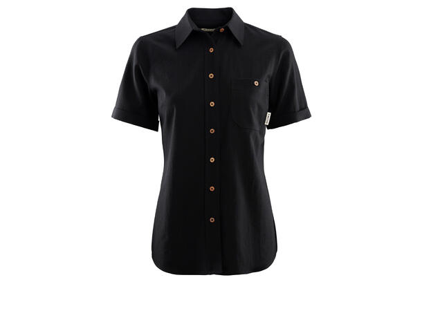 LeisureWool short sleeve shirt W's Navy Blazer XS